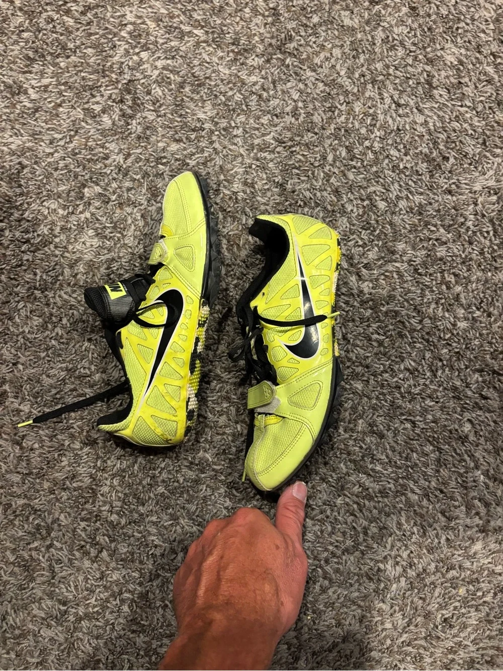 Nike size bright